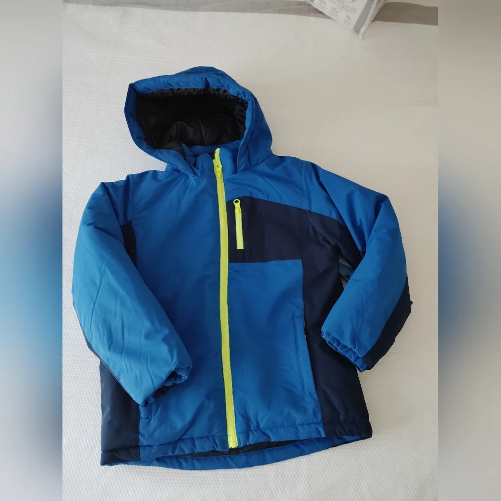 Iceburg Outerwear - Kid M (6) - Insulated Hooded Jacket - Blue